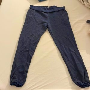 Urban Outfitters Navy Blue Track Joggers